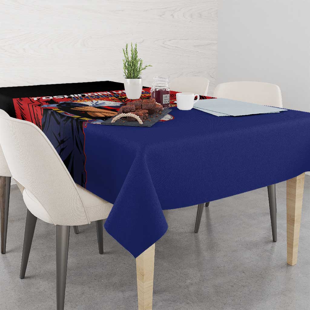 All Might My Hero Academia Tablecloth Red and Blue Theme - The Mazicc