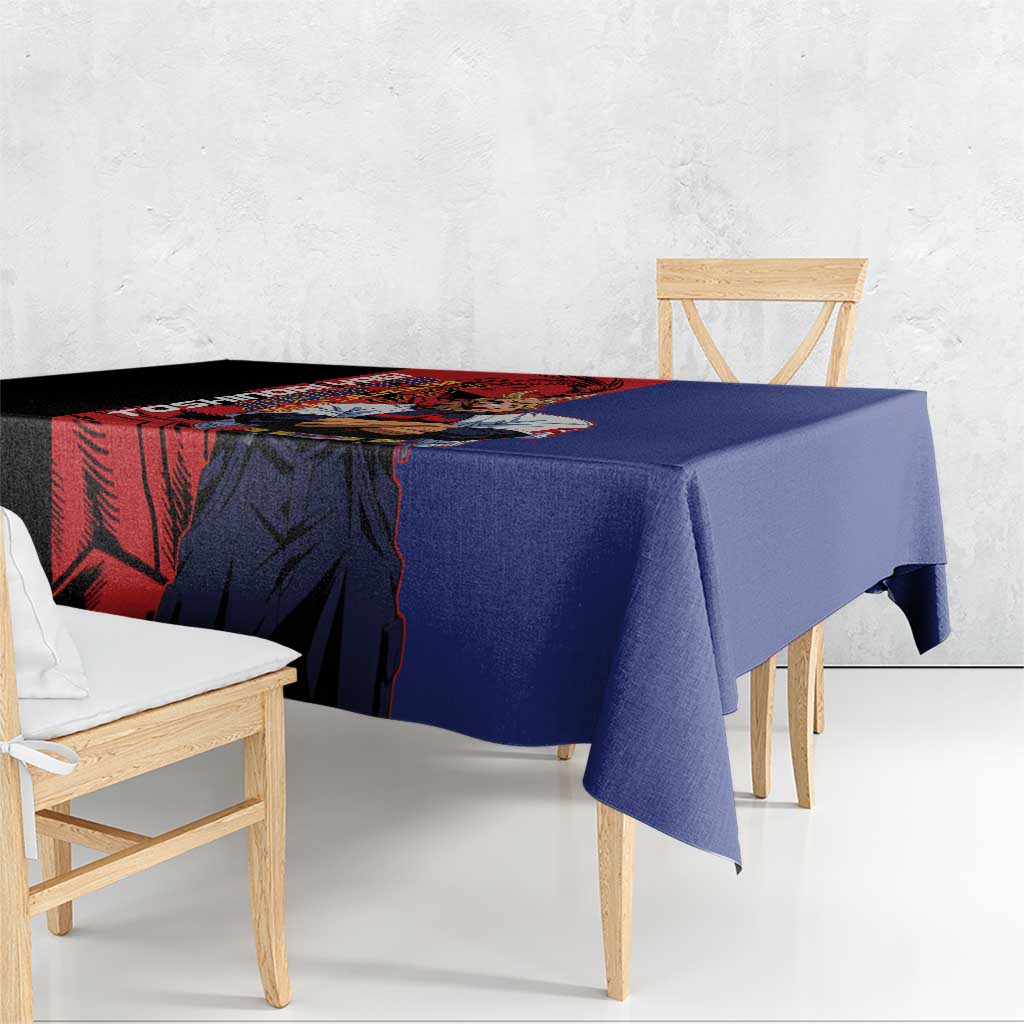 All Might My Hero Academia Tablecloth Red and Blue Theme - The Mazicc