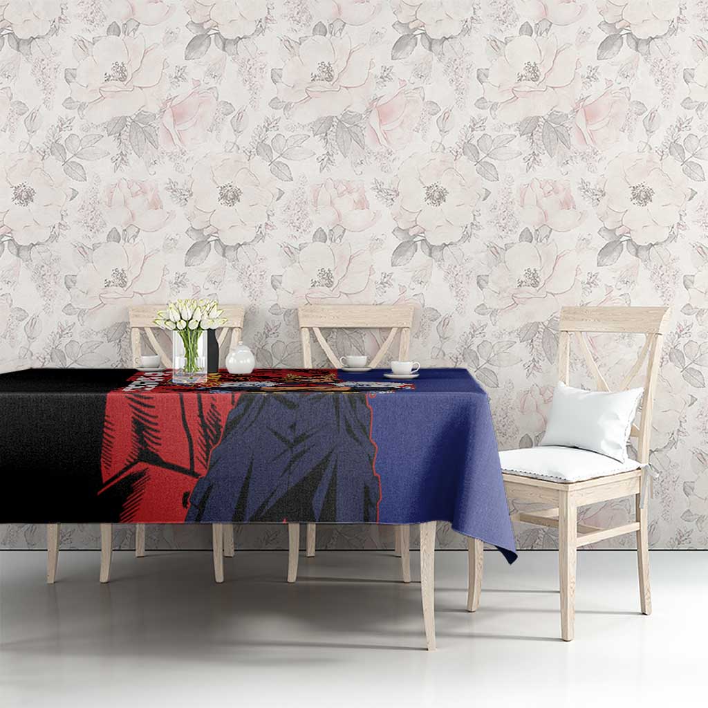 All Might My Hero Academia Tablecloth Red and Blue Theme - The Mazicc