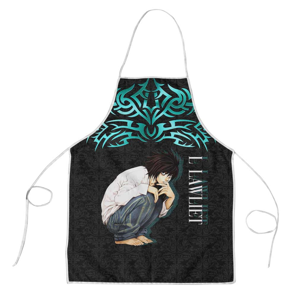 L Lawliet Death Note Apron Tribal Anime Fusion Style