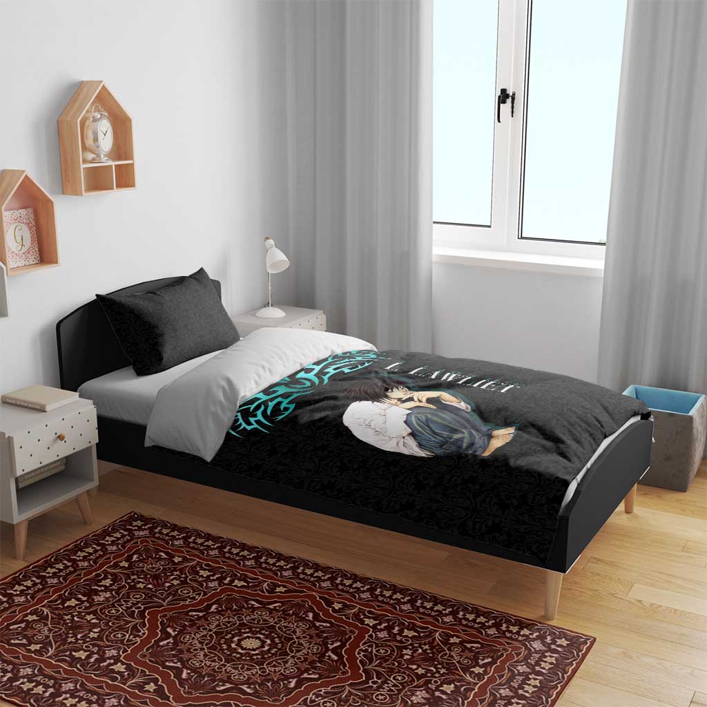 L Lawliet Death Note Bedding Set Tribal Anime Fusion Style