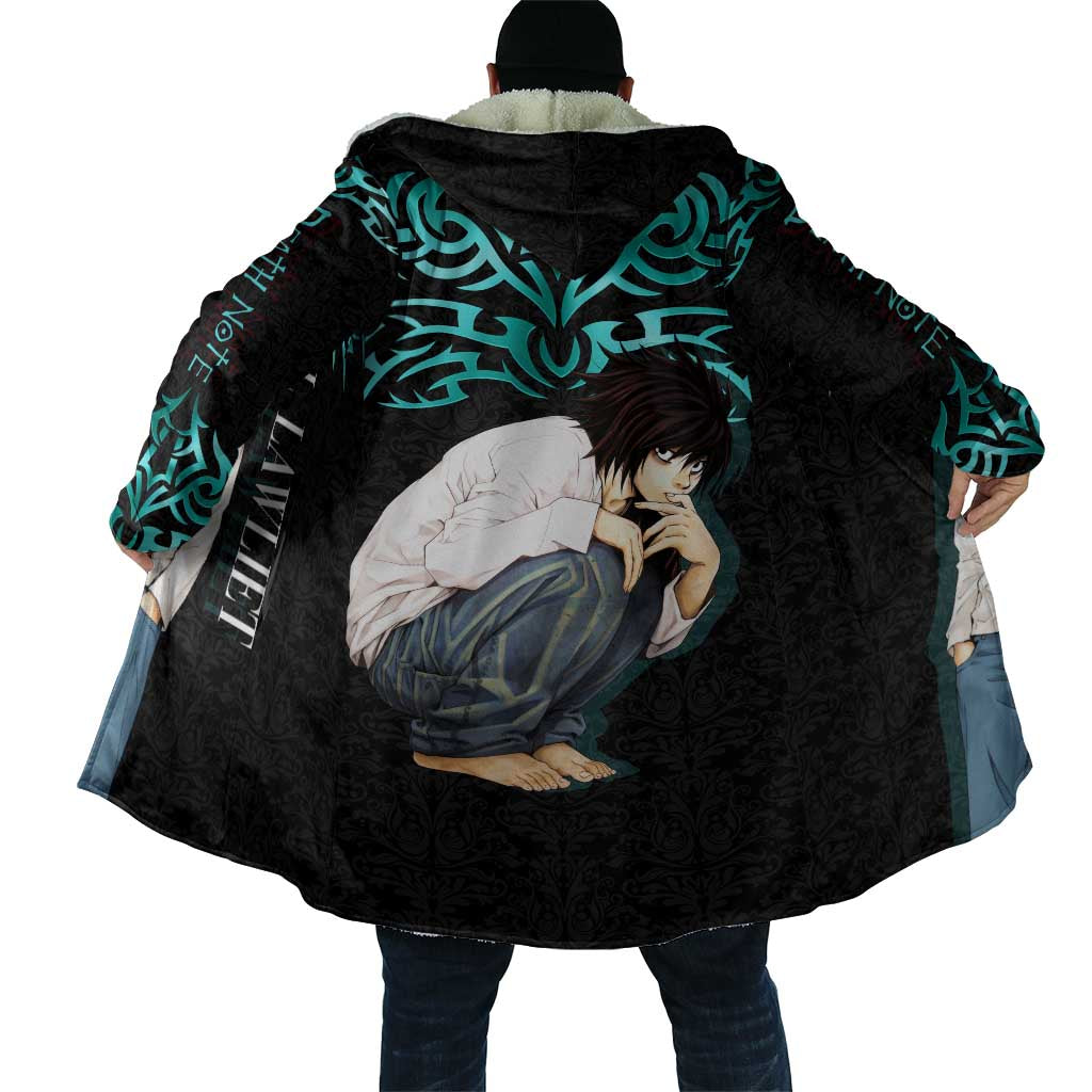 L Lawliet Death Note Cloak Tribal Anime Fusion Style