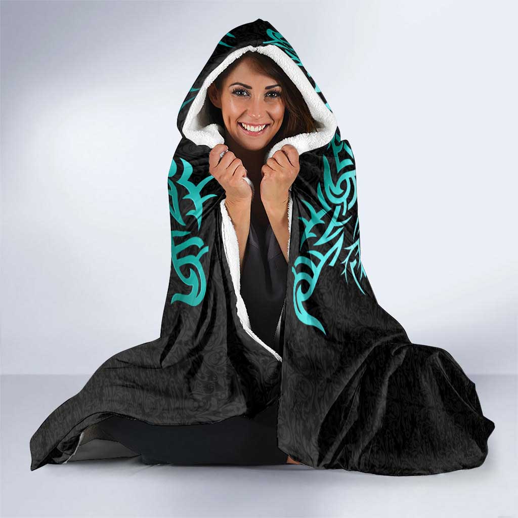L Lawliet Death Note Hooded Blanket Tribal Anime Fusion Style