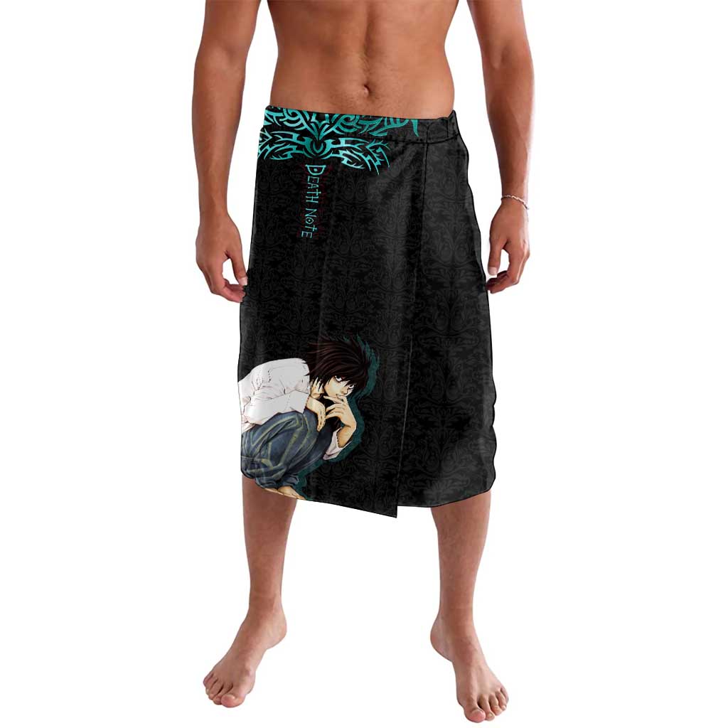 L Lawliet Death Note Lavalava Tribal Anime Fusion Style