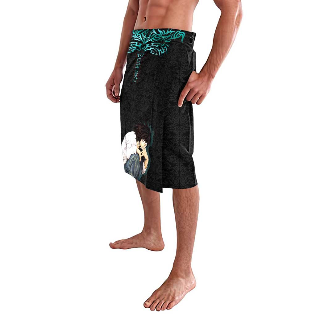 L Lawliet Death Note Lavalava Tribal Anime Fusion Style