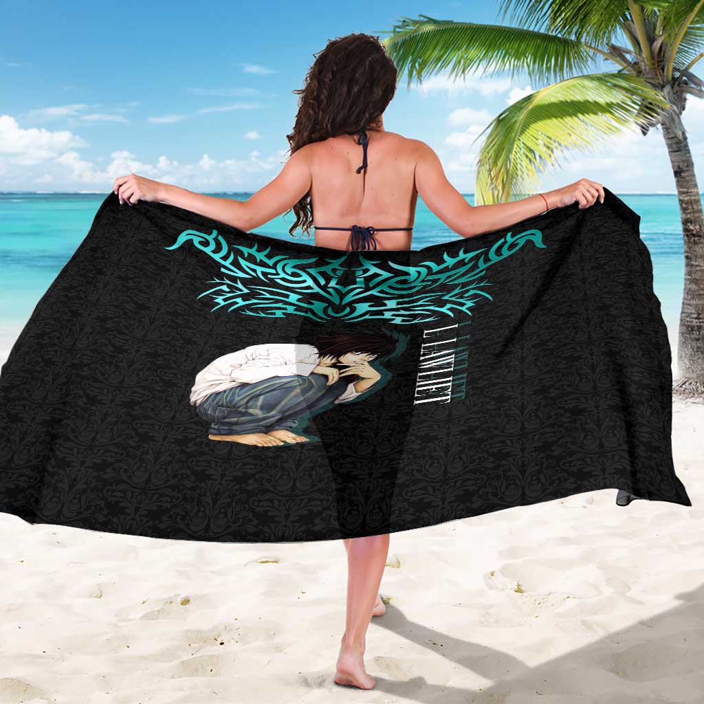 L Lawliet Death Note Sarong Tribal Anime Fusion Style