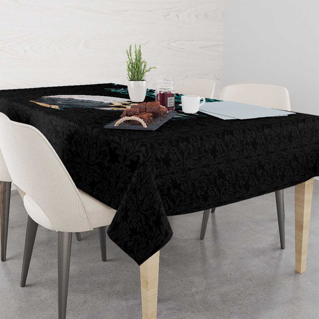 L Lawliet Death Note Tablecloth Tribal Anime Fusion Style