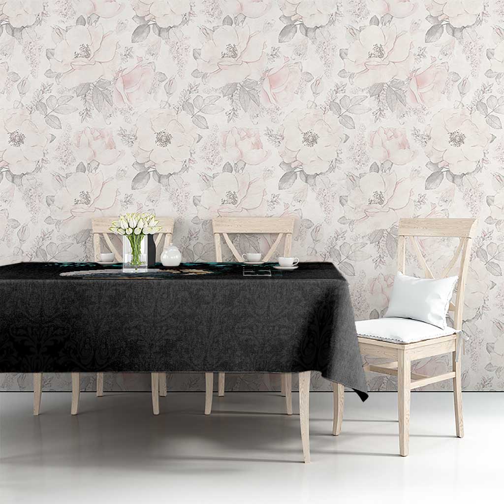 L Lawliet Death Note Tablecloth Tribal Anime Fusion Style