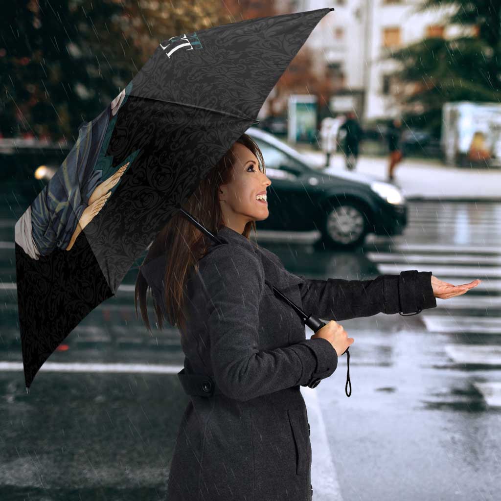 L Lawliet Death Note Umbrella Tribal Anime Fusion Style