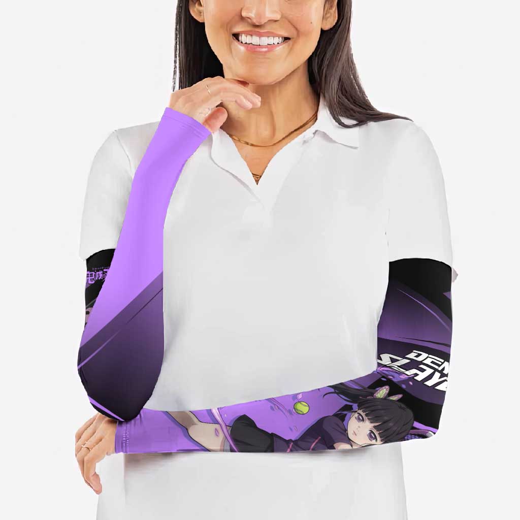 Kanao Tsuyuri Arm Sleeves Demon Slayer Tennis Crossover Style