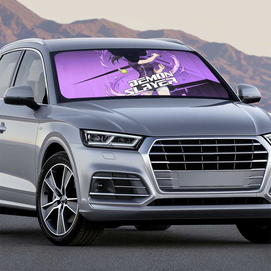 Kanao Tsuyuri Auto Sun Shade Demon Slayer Tennis Crossover Style