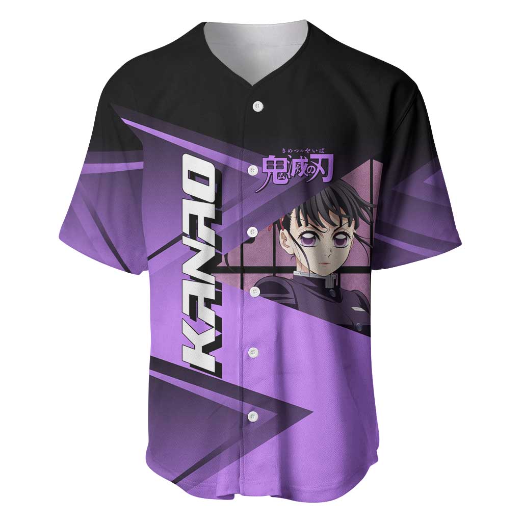 Kanao Tsuyuri Baseball Jersey Demon Slayer Tennis Crossover Style
