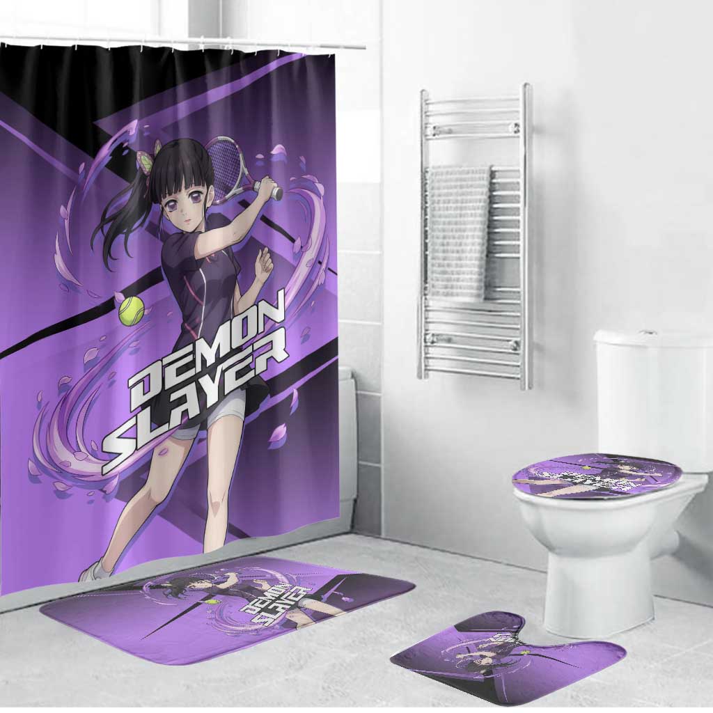 Kanao Tsuyuri Bathroom Set Demon Slayer Tennis Crossover Style