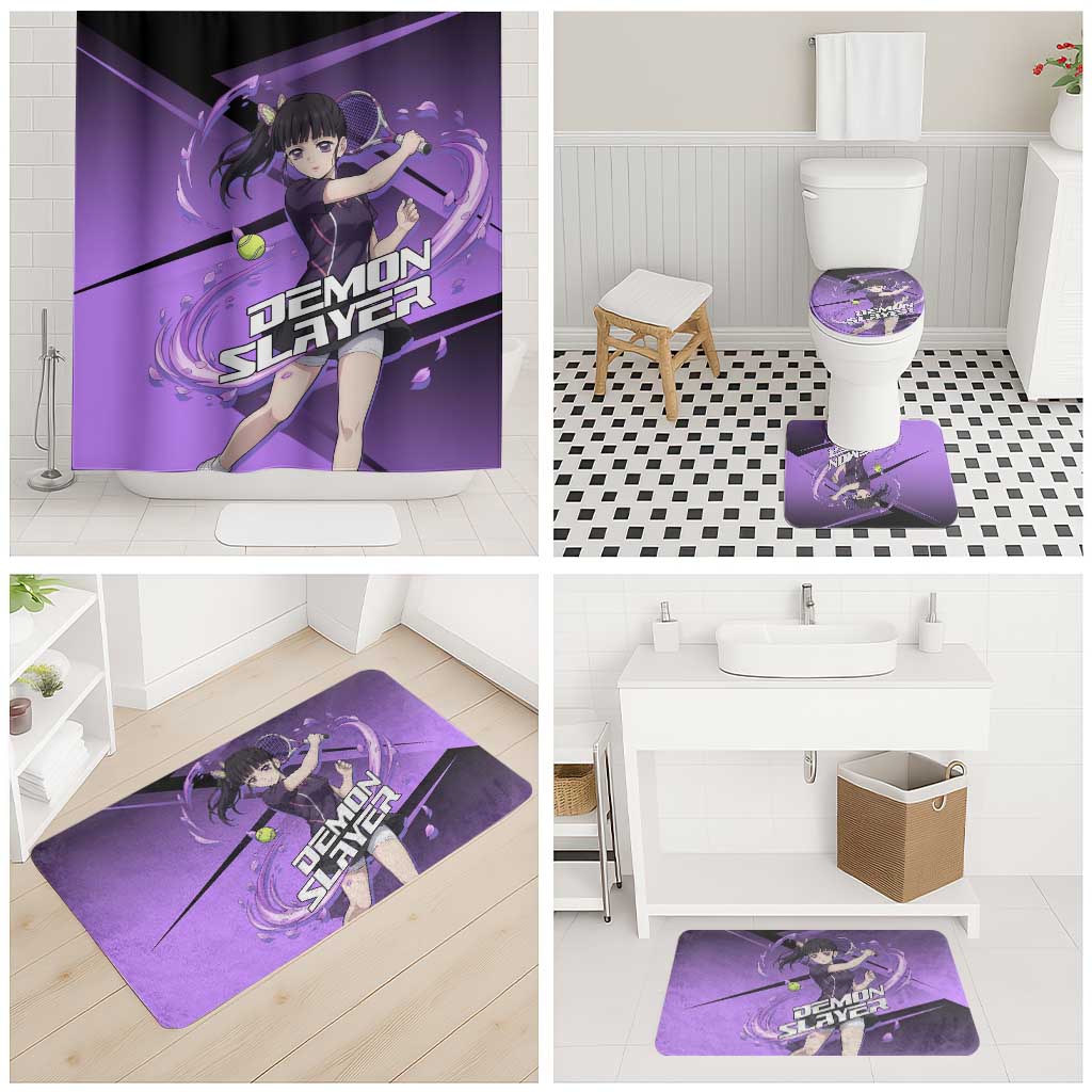 Kanao Tsuyuri Bathroom Set Demon Slayer Tennis Crossover Style