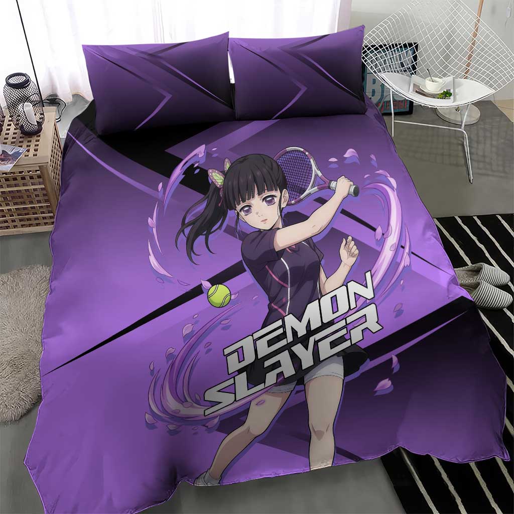 Kanao Tsuyuri Bedding Set Demon Slayer Tennis Crossover Style
