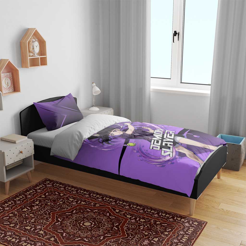 Kanao Tsuyuri Bedding Set Demon Slayer Tennis Crossover Style