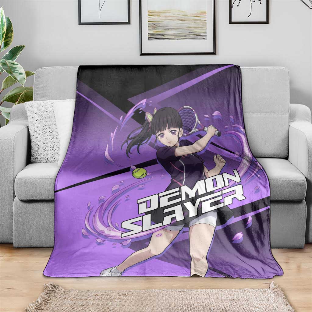 Kanao Tsuyuri Blanket Demon Slayer Tennis Crossover Style