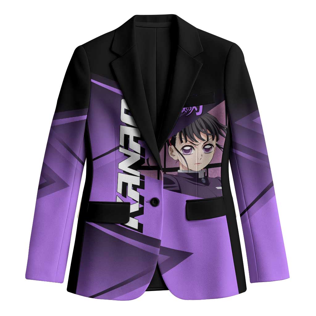 Kanao Tsuyuri Blazer Demon Slayer Tennis Crossover Style