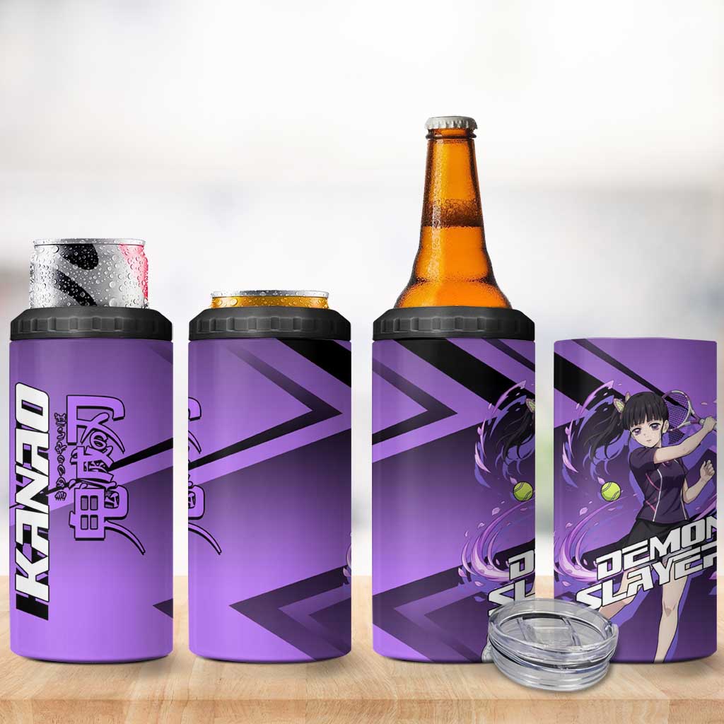 Kanao Tsuyuri 4 in 1 Can Cooler Tumbler Demon Slayer Tennis Crossover Style
