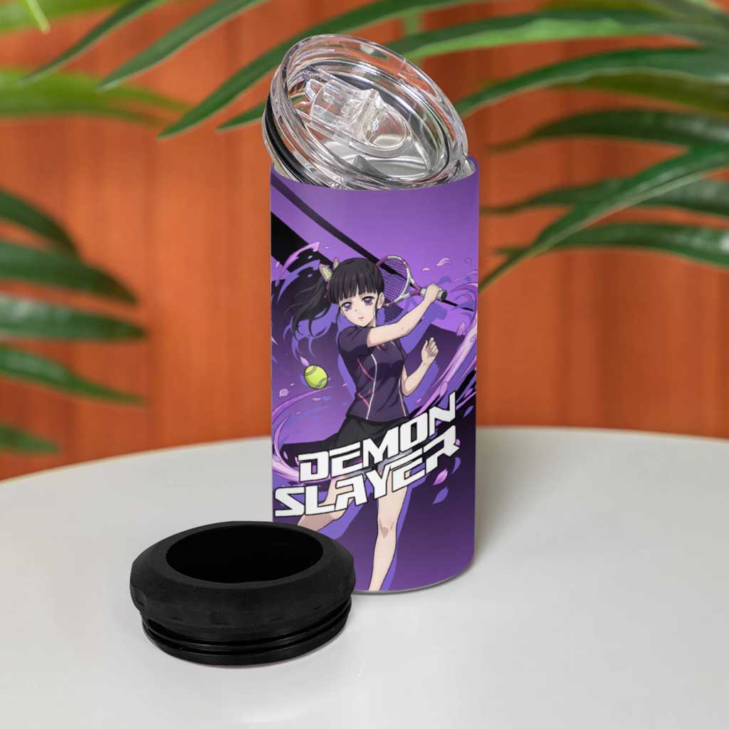 Kanao Tsuyuri 4 in 1 Can Cooler Tumbler Demon Slayer Tennis Crossover Style