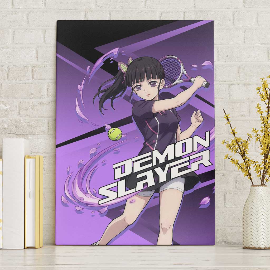 Kanao Tsuyuri Canvas Wall Art Demon Slayer Tennis Crossover Style