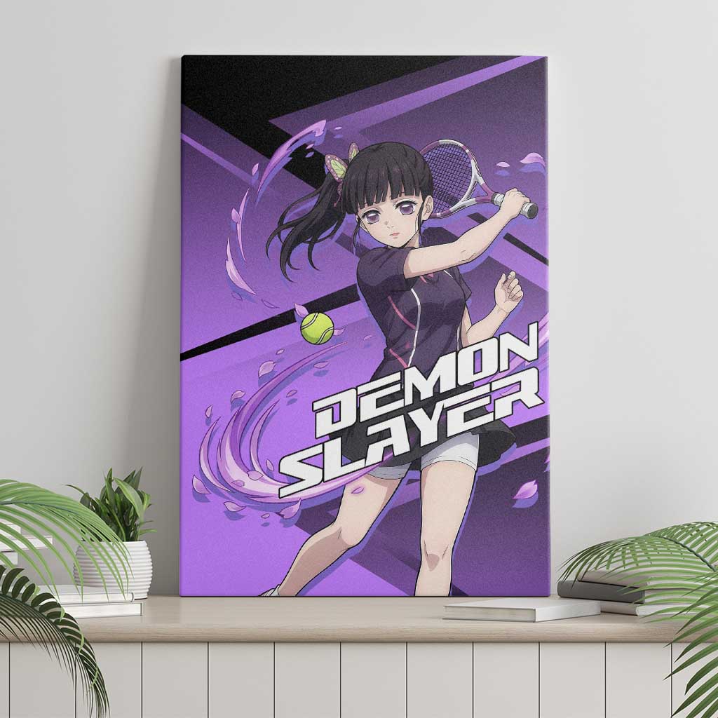Kanao Tsuyuri Canvas Wall Art Demon Slayer Tennis Crossover Style