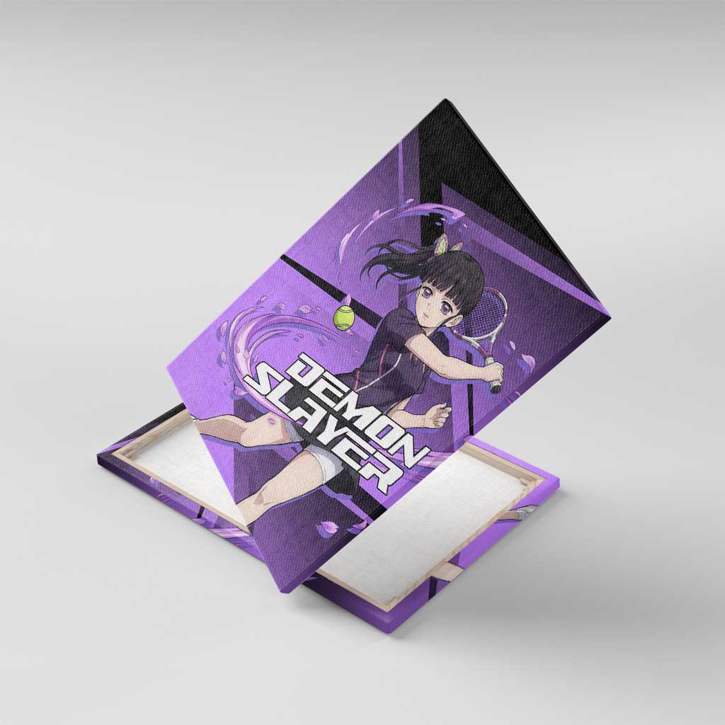 Kanao Tsuyuri Canvas Wall Art Demon Slayer Tennis Crossover Style