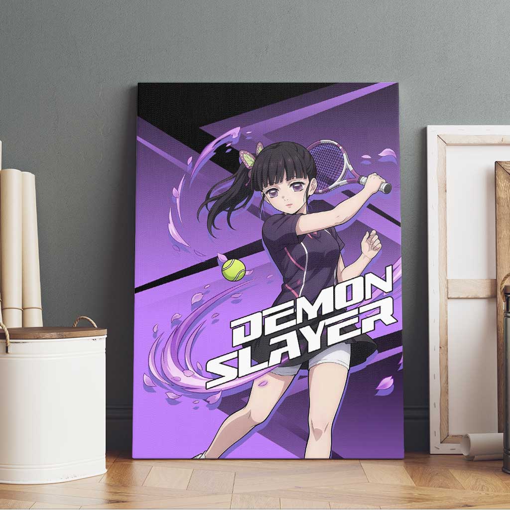 Kanao Tsuyuri Canvas Wall Art Demon Slayer Tennis Crossover Style