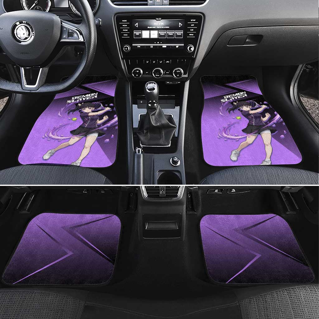 Kanao Tsuyuri Car Mats Demon Slayer Tennis Crossover Style