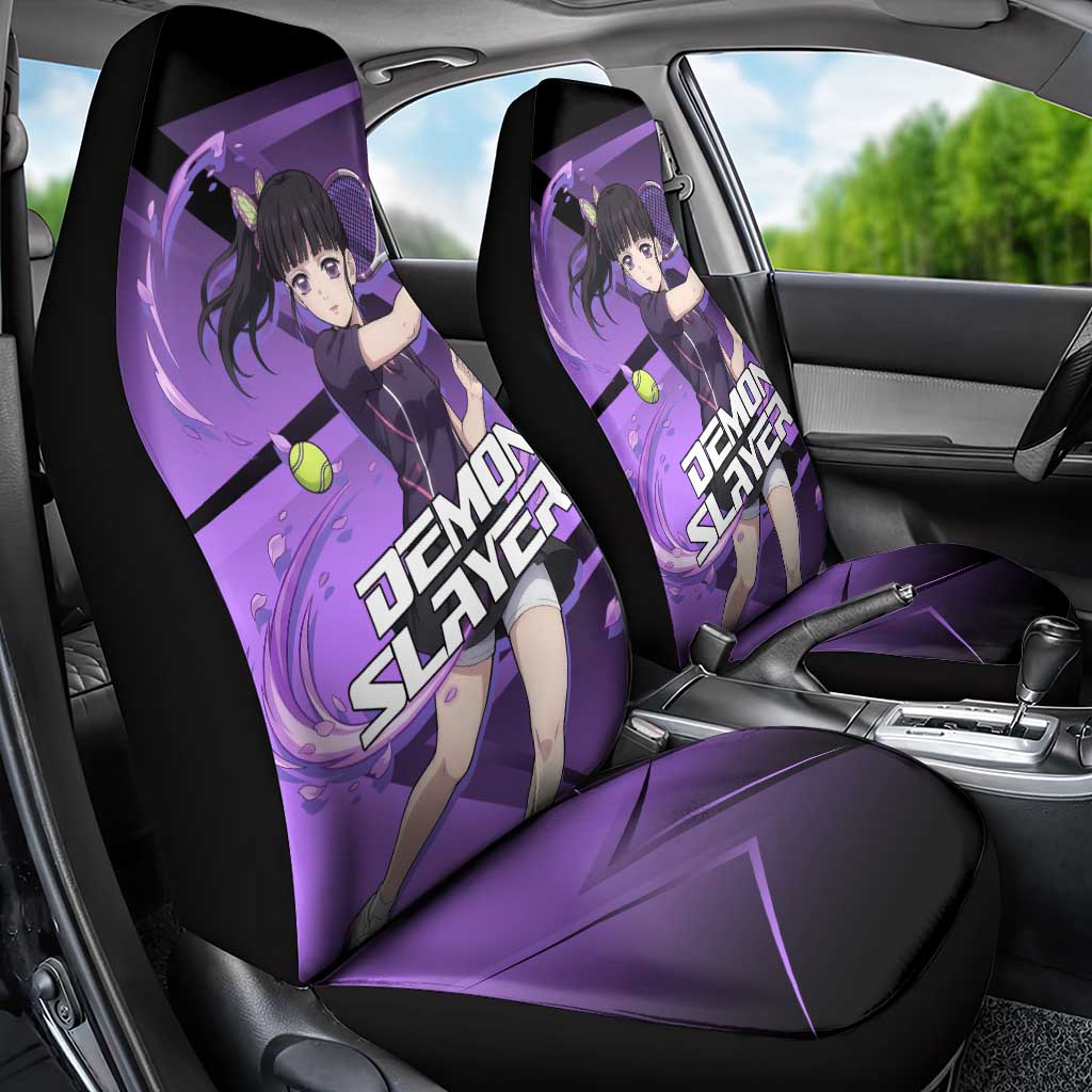 Kanao Tsuyuri Car Seat Cover Demon Slayer Tennis Crossover Style