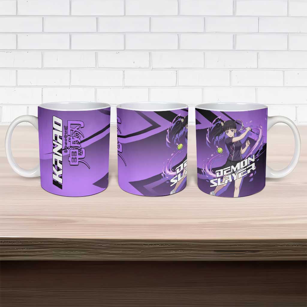 Kanao Tsuyuri Ceramic Mug Demon Slayer Tennis Crossover Style