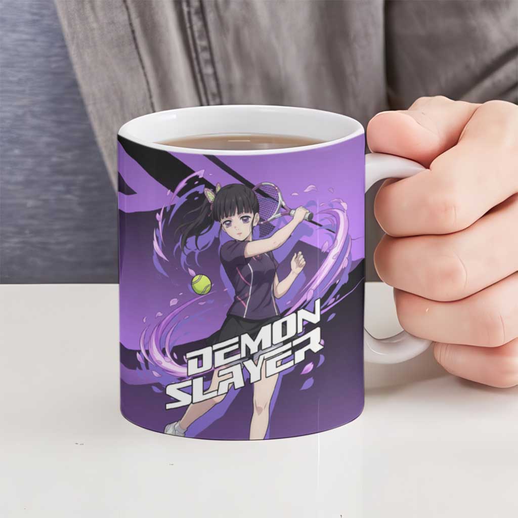 Kanao Tsuyuri Ceramic Mug Demon Slayer Tennis Crossover Style