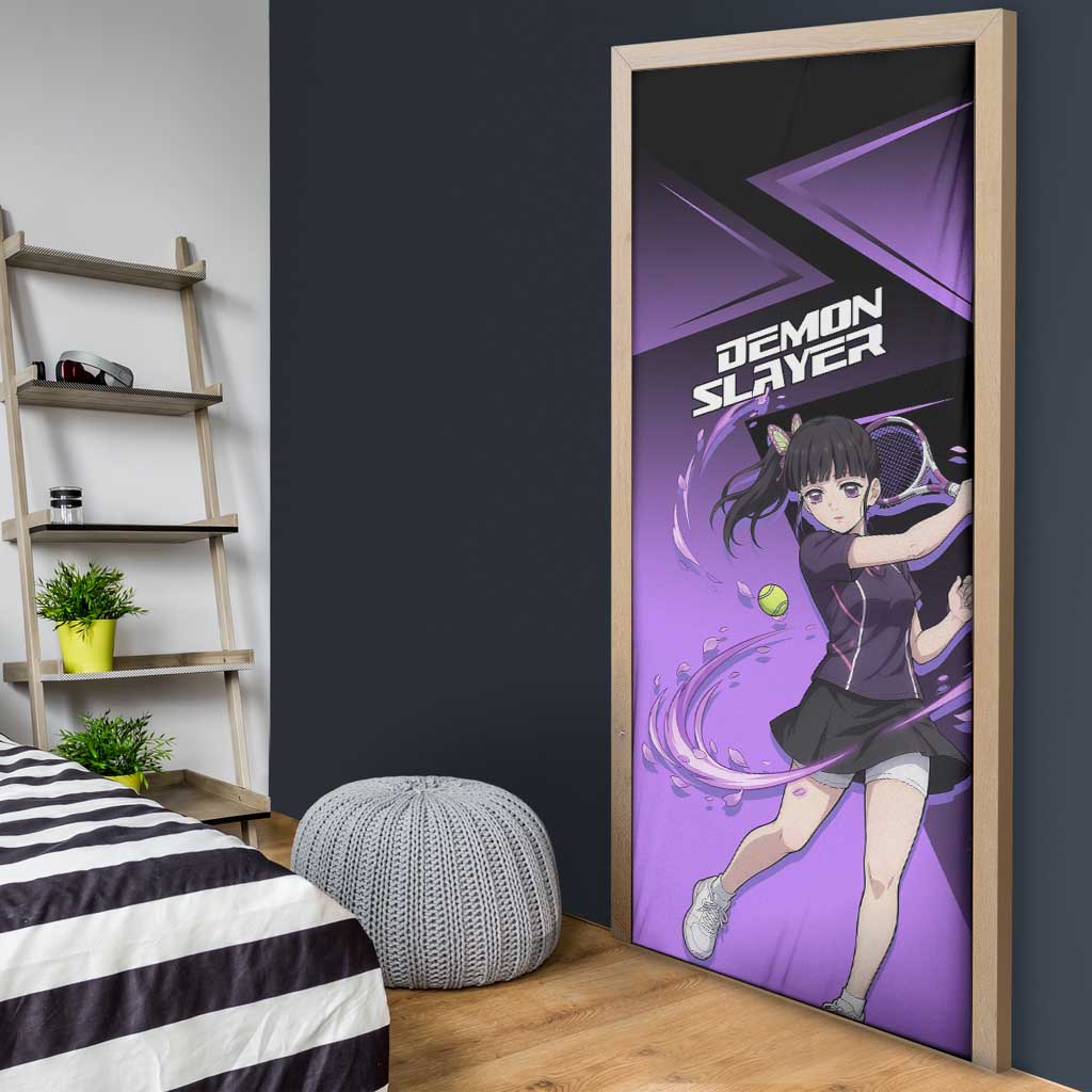 Kanao Tsuyuri Door Cover Demon Slayer Tennis Crossover Style