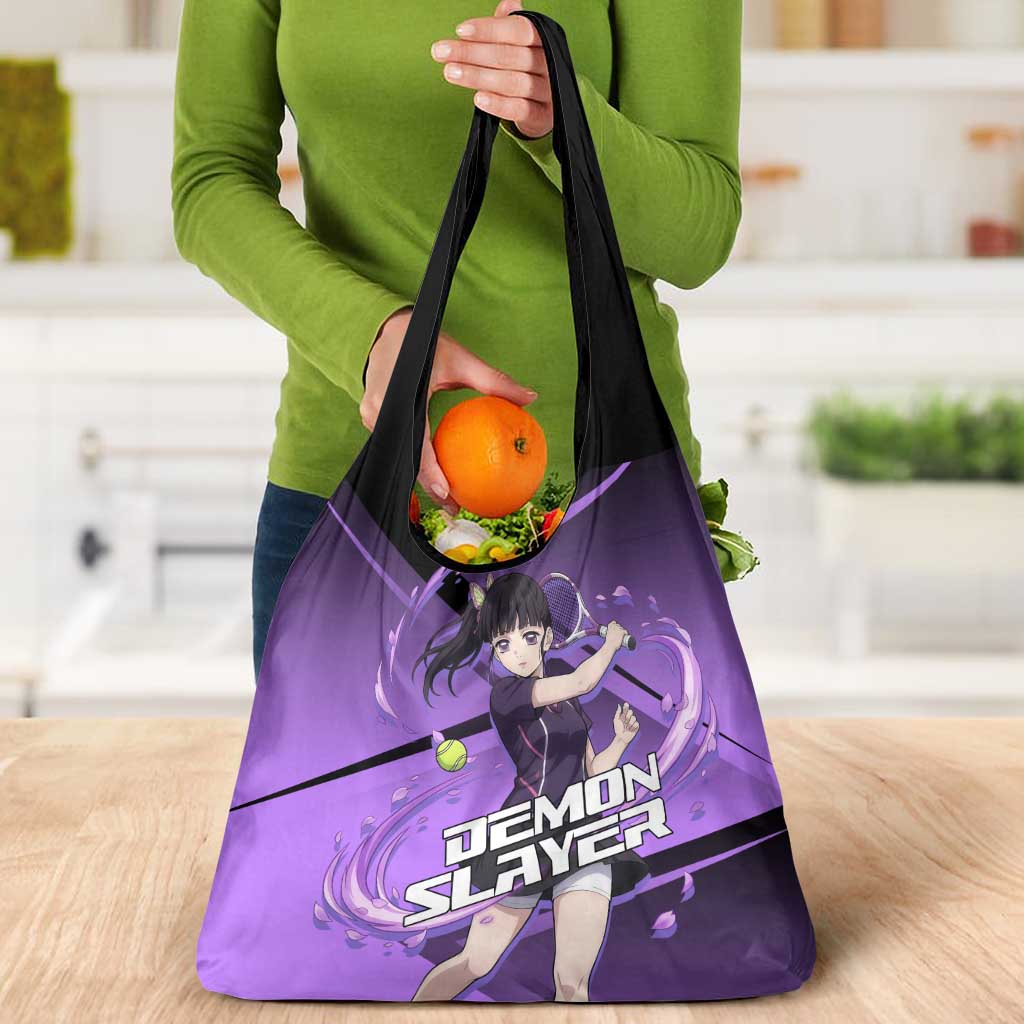 Kanao Tsuyuri Grocery Bag Demon Slayer Tennis Crossover Style
