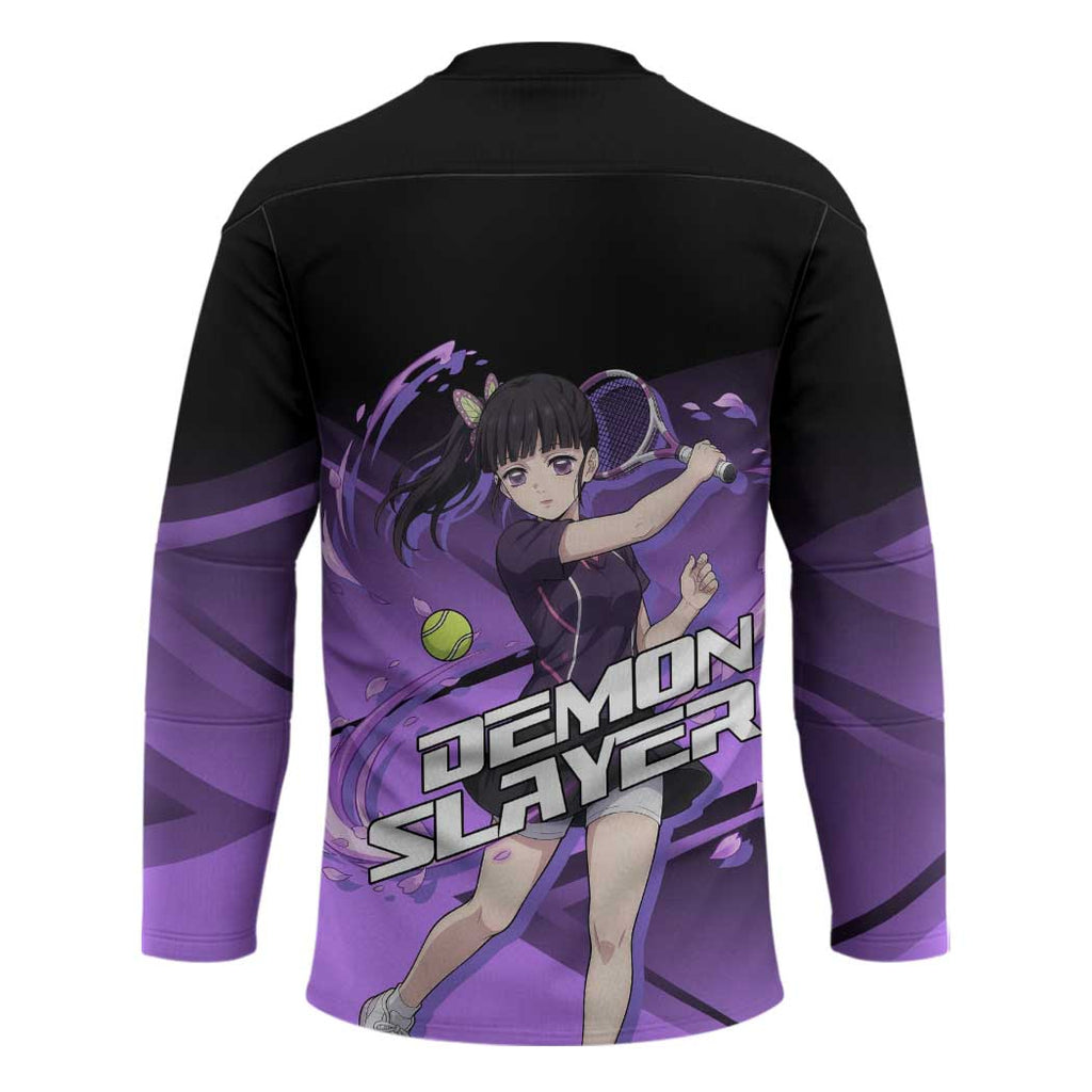 Kanao Tsuyuri Hockey Jersey Demon Slayer Tennis Crossover Style