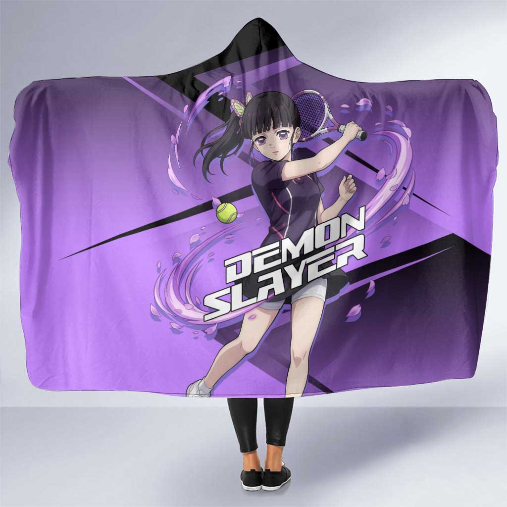 Kanao Tsuyuri Hooded Blanket Demon Slayer Tennis Crossover Style