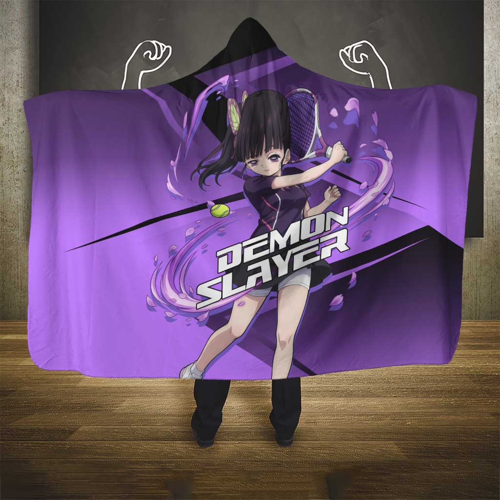 Kanao Tsuyuri Hooded Blanket Demon Slayer Tennis Crossover Style