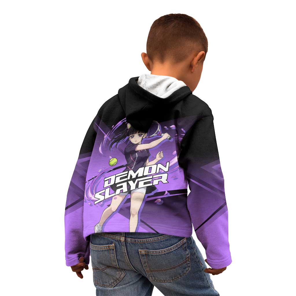 Kanao Tsuyuri Kid Hoodie Demon Slayer Tennis Crossover Style
