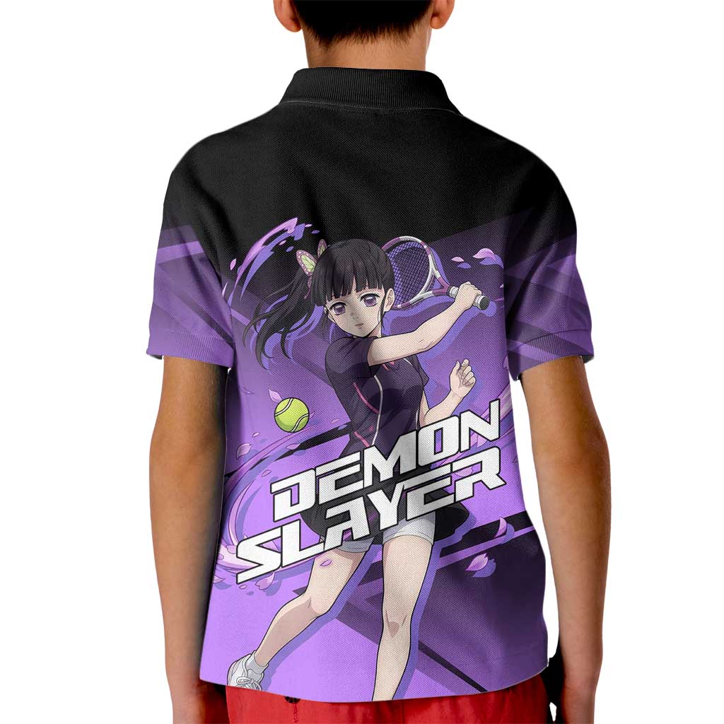 Kanao Tsuyuri Kid Polo Shirt Demon Slayer Tennis Crossover Style