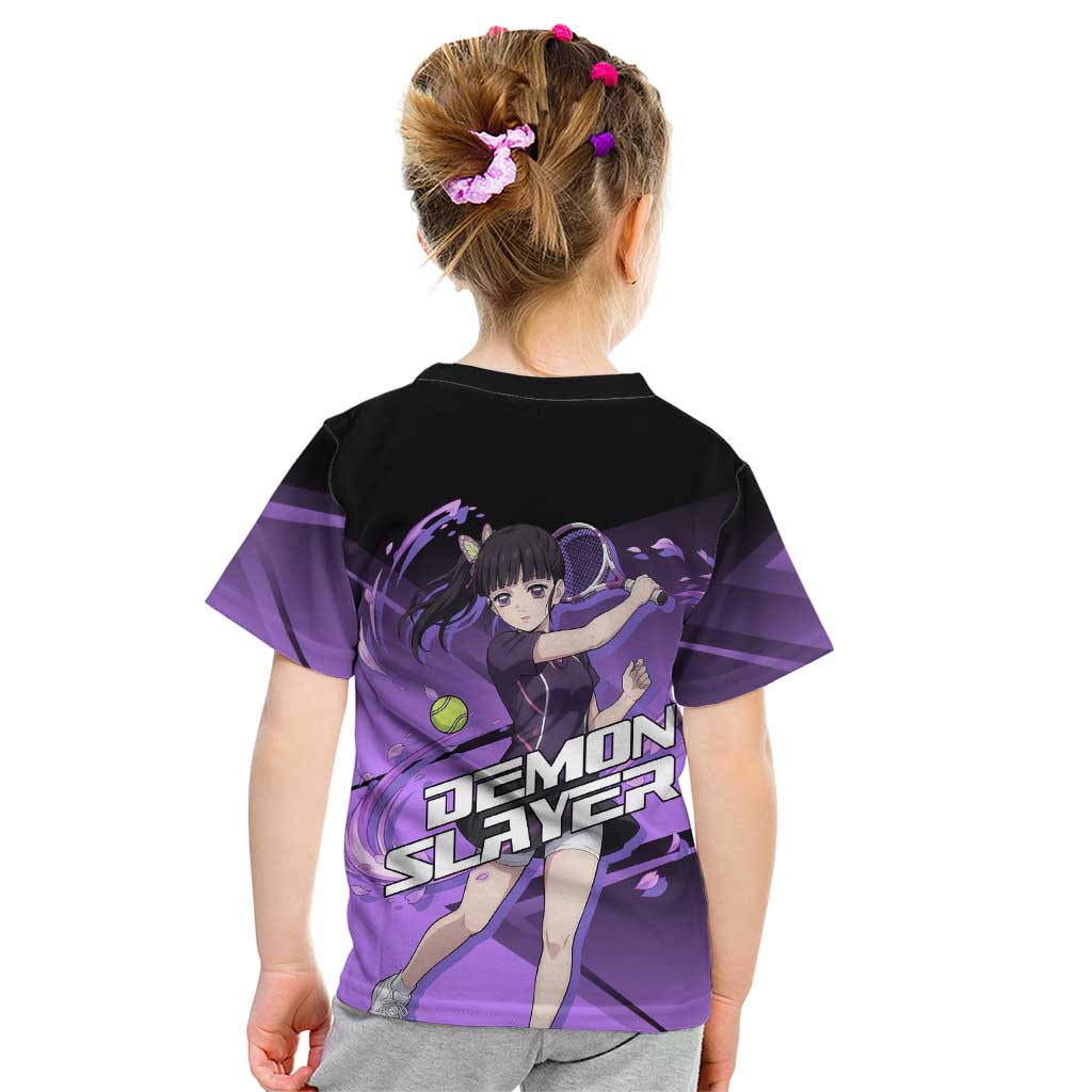 Kanao Tsuyuri Kid T Shirt Demon Slayer Tennis Crossover Style