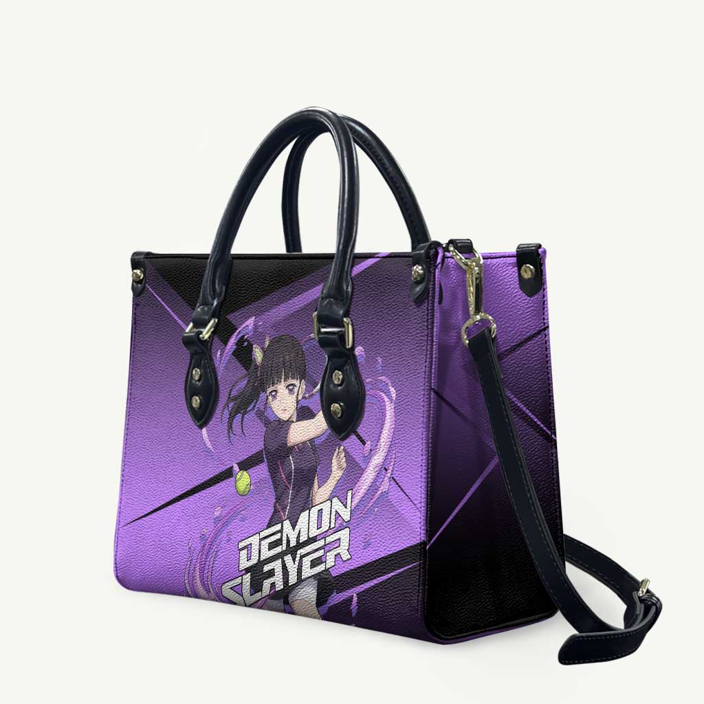 Kanao Tsuyuri Leather Bag Demon Slayer Tennis Crossover Style