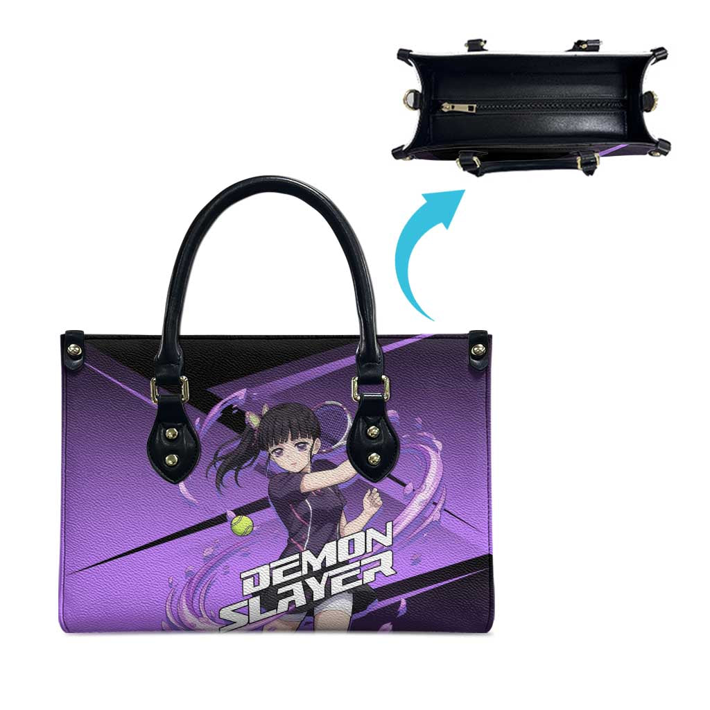 Kanao Tsuyuri Leather Bag Demon Slayer Tennis Crossover Style