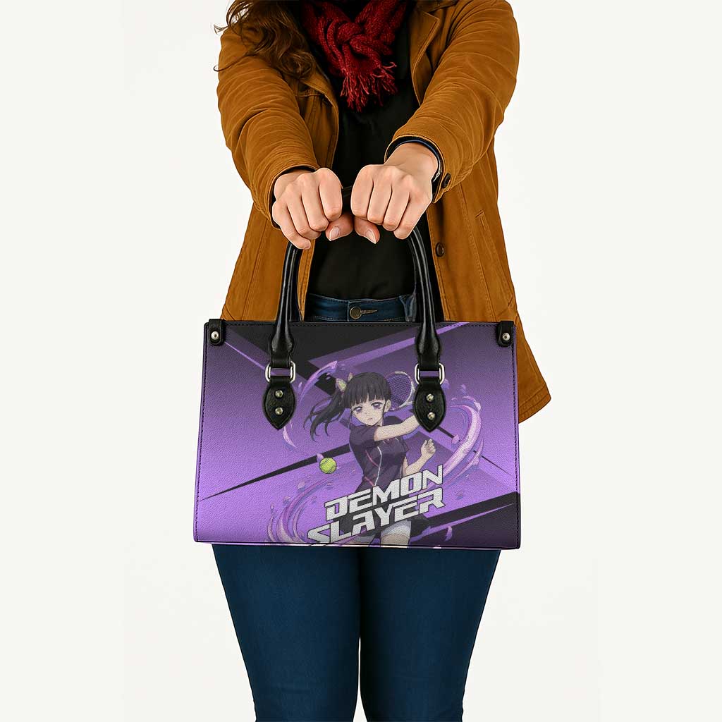 Kanao Tsuyuri Leather Bag Demon Slayer Tennis Crossover Style