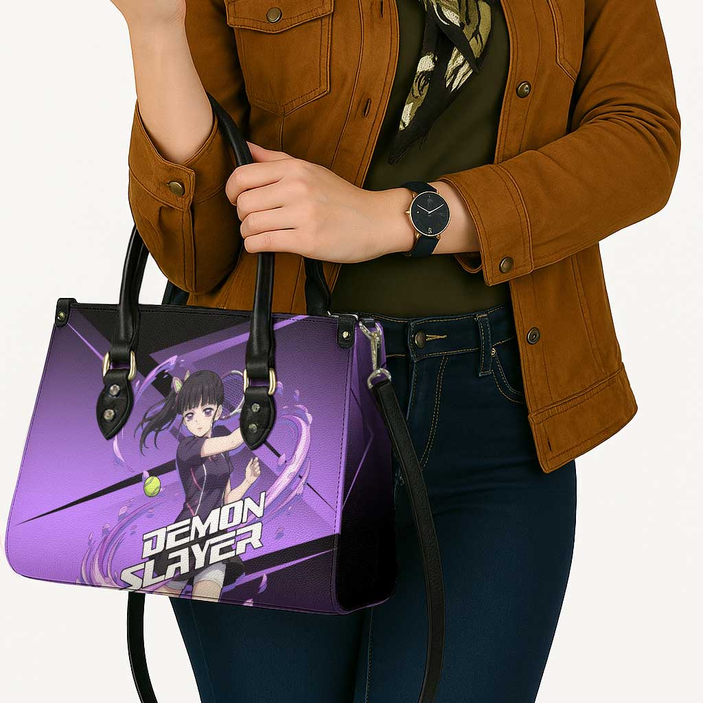 Kanao Tsuyuri Leather Bag Demon Slayer Tennis Crossover Style