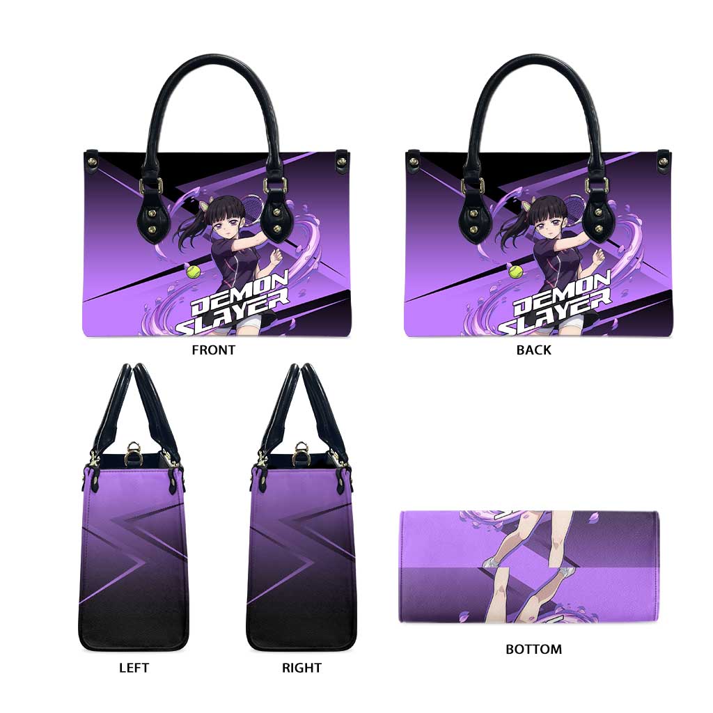 Kanao Tsuyuri Leather Bag Demon Slayer Tennis Crossover Style
