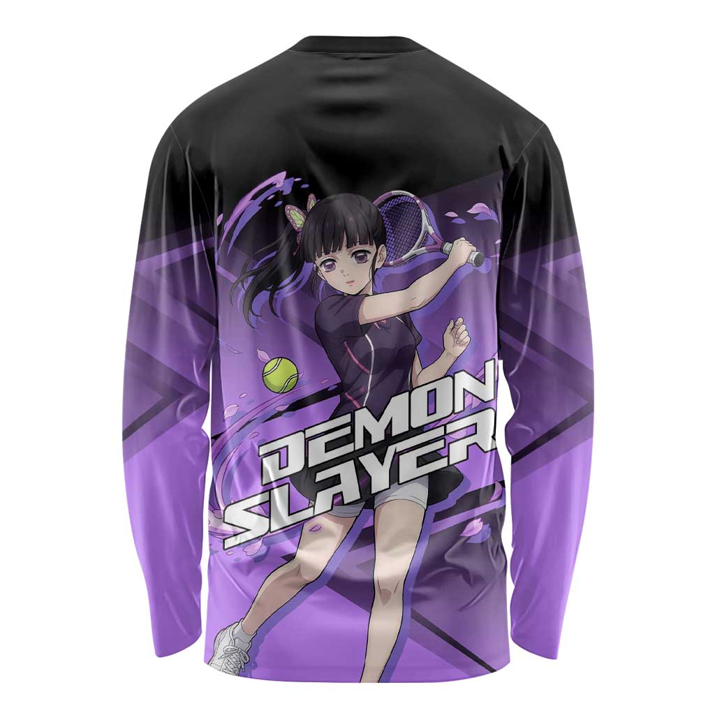 Kanao Tsuyuri Long Sleeve Shirt Demon Slayer Tennis Crossover Style