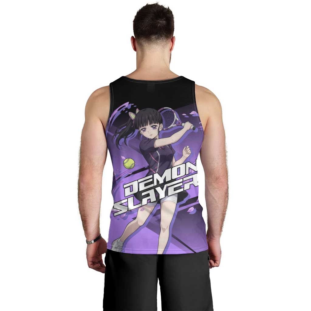 Kanao Tsuyuri Men Tank Top Demon Slayer Tennis Crossover Style