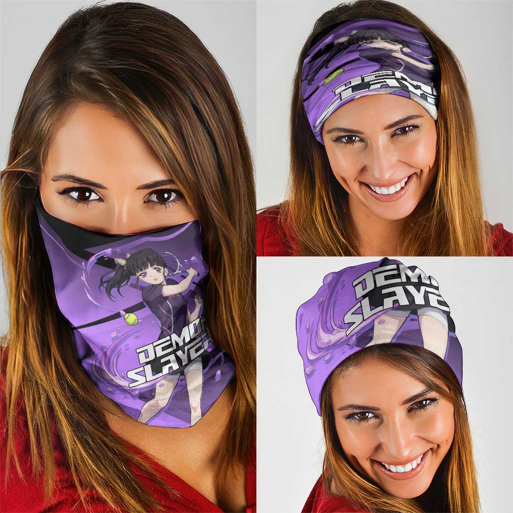 Kanao Tsuyuri Neck Gaiter Demon Slayer Tennis Crossover Style