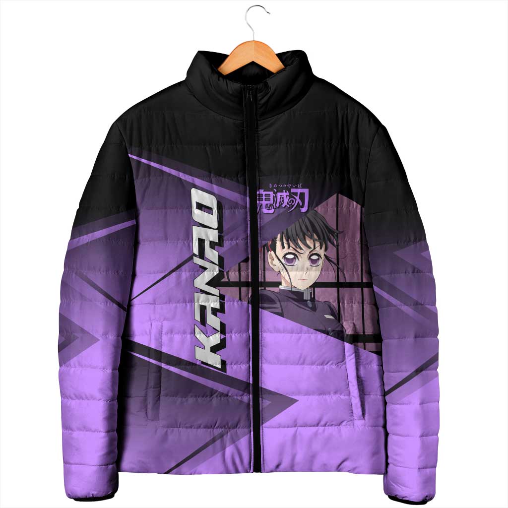 Kanao Tsuyuri Padded Jacket Demon Slayer Tennis Crossover Style