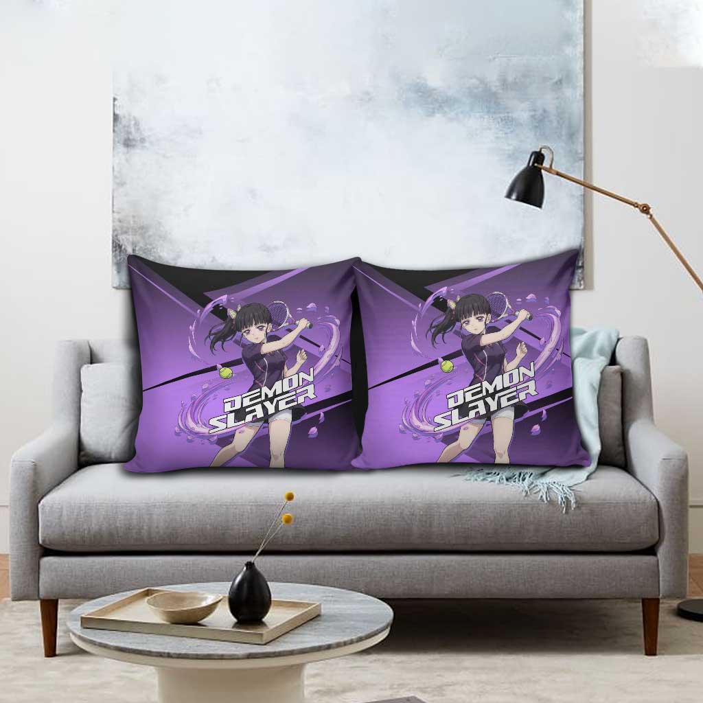 Kanao Tsuyuri Pillow Cover Demon Slayer Tennis Crossover Style